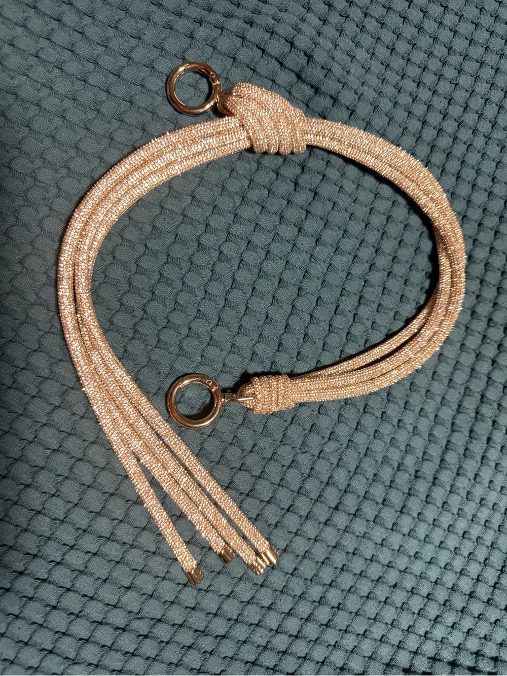 Rocknot swing strap in crystal
